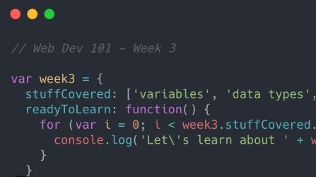 Dev 101 Program screenshot